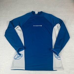 Lavacore Long Sleeve Lava Skirt Shirt Blue /white Size Medium